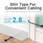 Vention Cable de red RJ45 UTP IBIBD Cat.6A 50cm Negro
